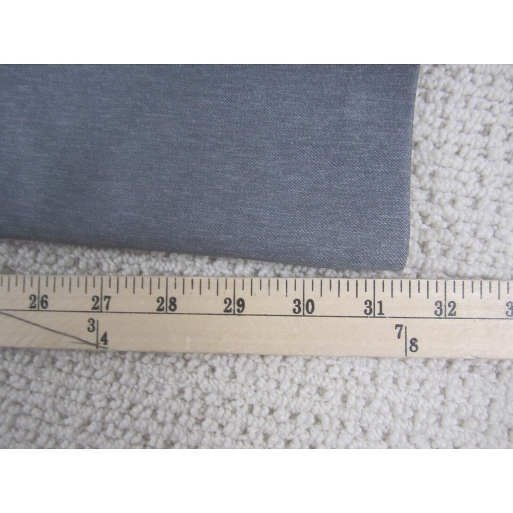 Puritan Pants Mens 36 Gray Flat Front Chino Dress Pant Straight Casual 36x32 - Picture 5 of 7